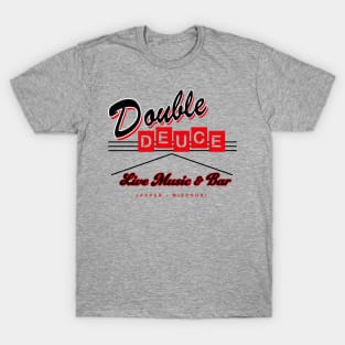 Double Deuce Roadhouse Sign Lts T-Shirt